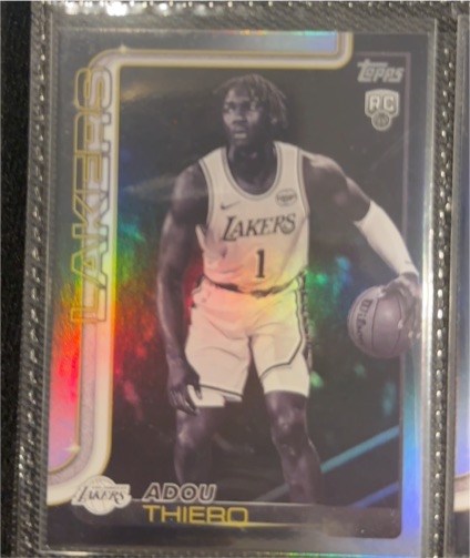 2025-26 Topps #236 Adou Thiero — front