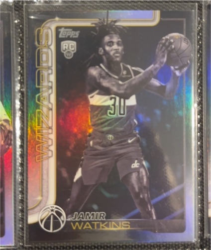 2025-26 Topps #244 Jamir Watkins — front