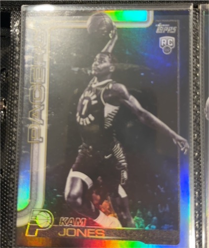 2025-26 Topps #239 Kam Jones — front