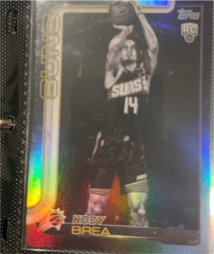2025-26 Topps Basketball #242 Koby Brea — front