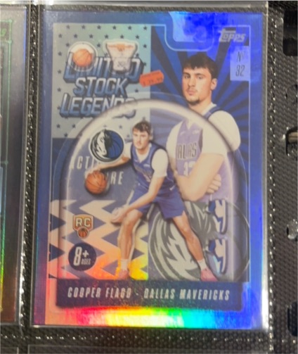 2025-26 Topps Limited Stock Legends #LST-1 Cooper Flagg — front