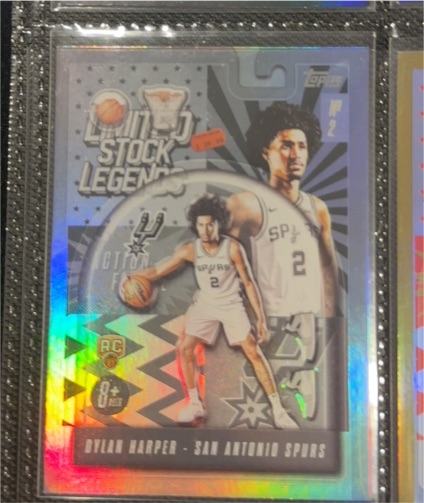 2025 Topps Limited Stock Legends #LST-2 Dylan Harper — front