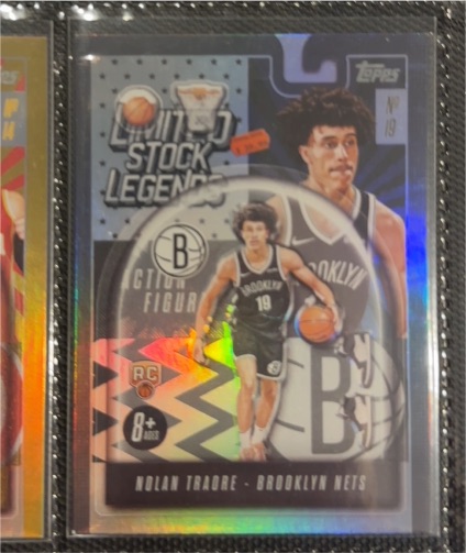 2025-26 Topps Limited Stock Legends #LST-19 Nolan Traore — front