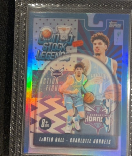 2025 Topps Limited Stock Legends #LST-46 LaMelo Ball — front