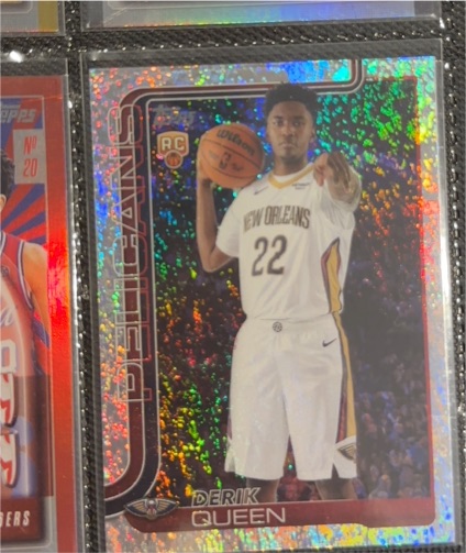 2025-26 Topps #213 Derik Queen — front
