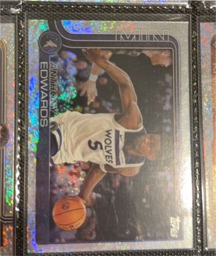 2025-26 Topps Basketball #108 Anthony Edwards — front