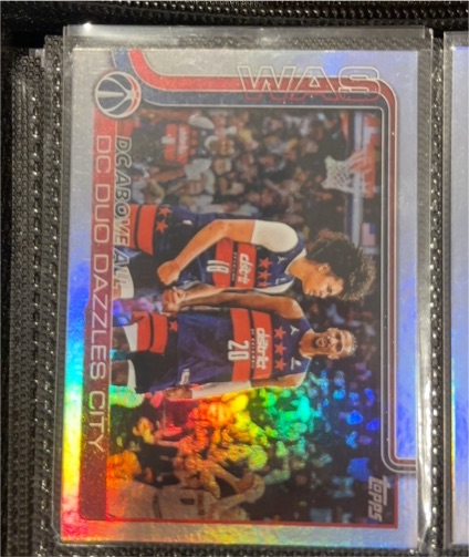 2025-26 Topps #285 DC Above All: DC Duo Dazzles City — front