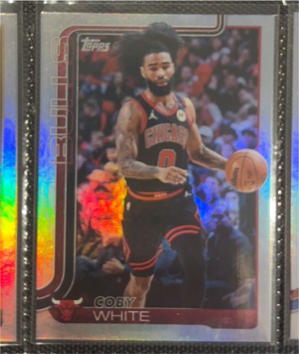 2025-26 Topps Flagship #34 Coby White — front