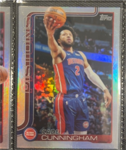 2025 Topps #40 Cade Cunningham — front