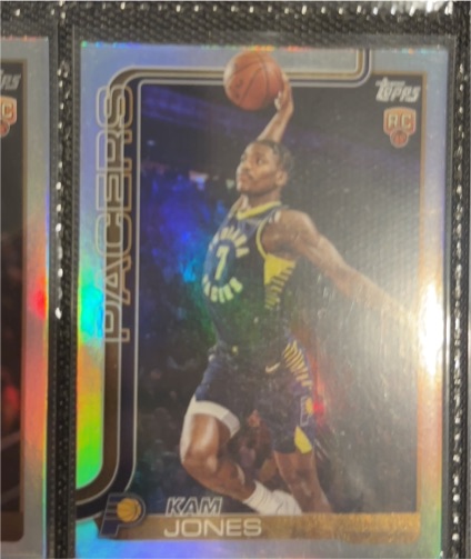 2025-26 Topps #239 Kam Jones — front