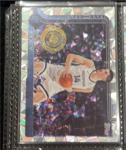 2025-26 Topps #186 Zach Edey — front