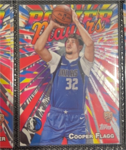 2025-26 Topps Power Players #PP-16 Cooper Flagg — front