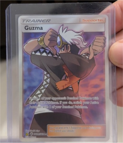2019 Pokémon Hidden Fates #SV84/SV94 Guzma — front