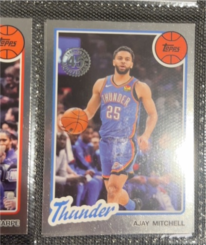 2025-26 Topps 1980-81 Topps #80BK-12 Ajay Mitchell — front