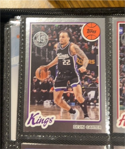 2025-26 Topps Flagship 45th Anniversary #80BK-31 Devin Carter — front
