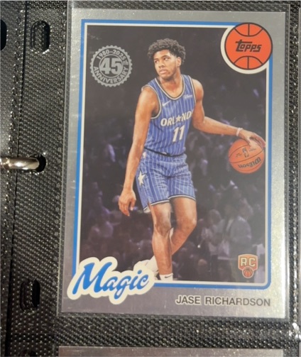 2025 Topps 45th Anniversary #80BK-71 Jase Richardson — front