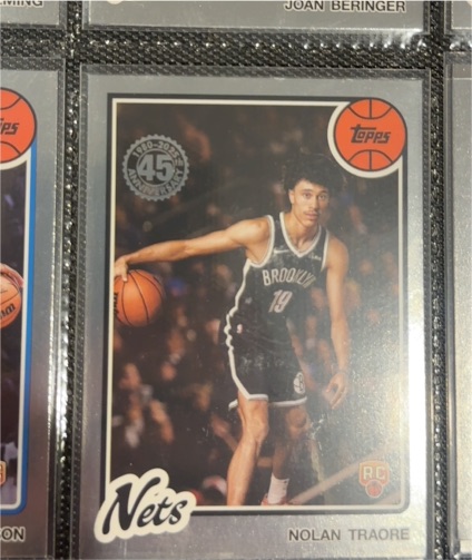 2025 Topps 45th Anniversary #80BK-65 Nolan Traore — front