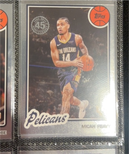 2025-26 Topps 1980-81 Basketball #80BK-83 Micah Peavy — front