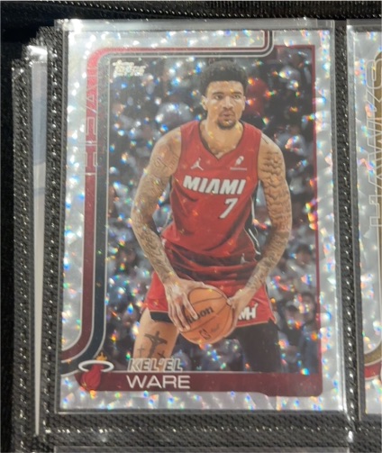 2025-26 Topps #74 Kel'el Ware — front