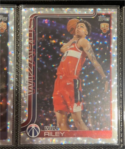 2025-26 Topps #221 Will Riley — front
