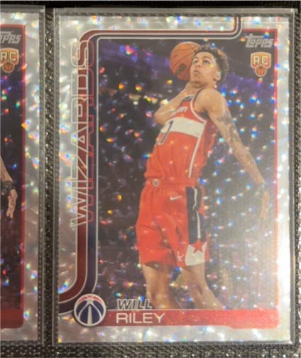 2025-26 Topps #221 Will Riley — front