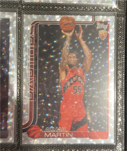 2025 Topps #240 Alijah Martin — front