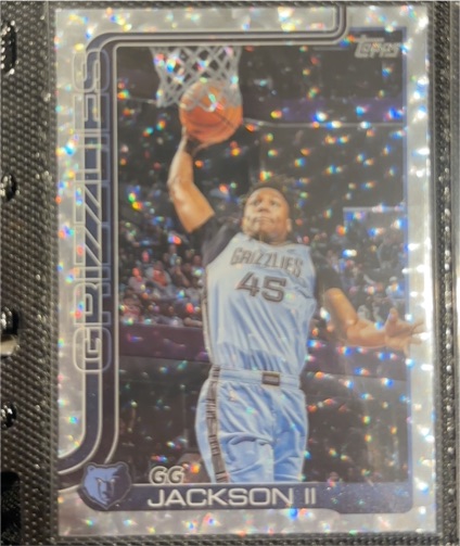 2025-26 Topps #249 GG Jackson II — front