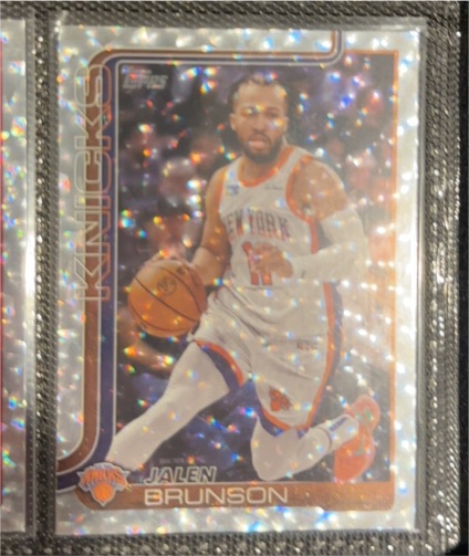 2025 Topps #14 Jalen Brunson — front