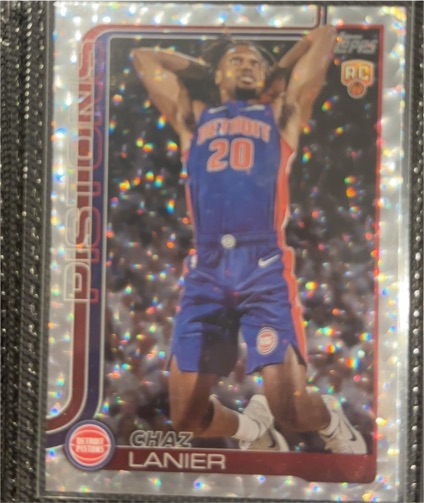 2025-26 Topps Basketball #238 Chaz Lanier — front