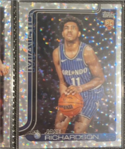 2025-26 Topps #225 Jase Richardson — front