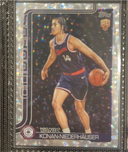 2025-26 Topps #230 Yanic Konan-Niederhauser — front