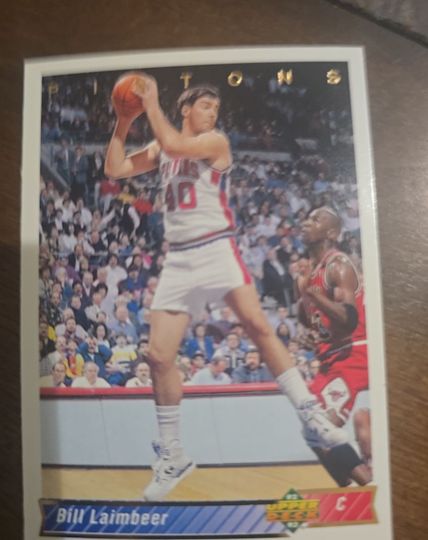 1992 Upper Deck #223 Bill Laimbeer — front