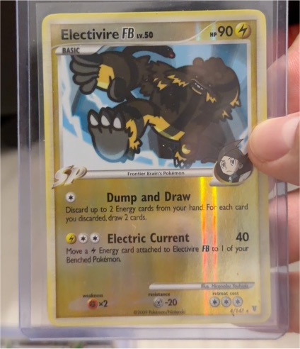 2009 Pokémon Electivire FB Lv.50 #4/147 — front