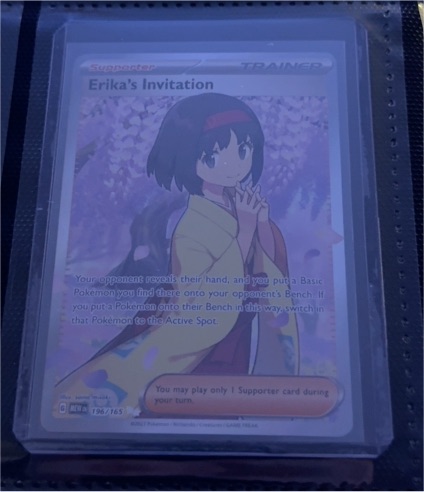 2023 Pokémon Scarlet & Violet 151 #196 Erika's Invitation — front