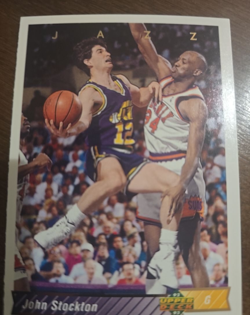 1992-93 Upper Deck #116 John Stockton — front