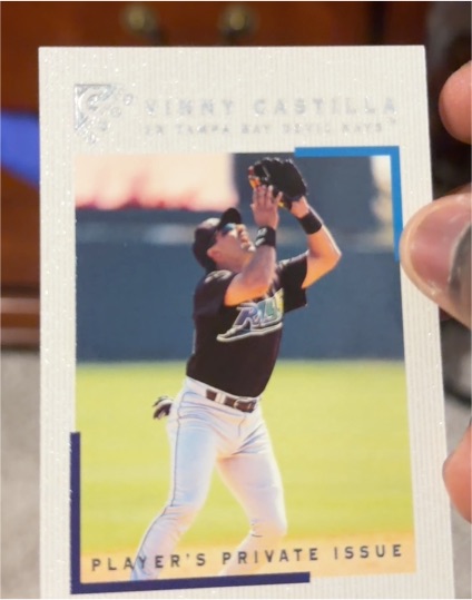 2000 Topps Gallery #13 Vinny Castilla — front