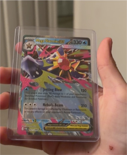 2019 Pokémon Perfect Order #021 Mega Starmie EX — front