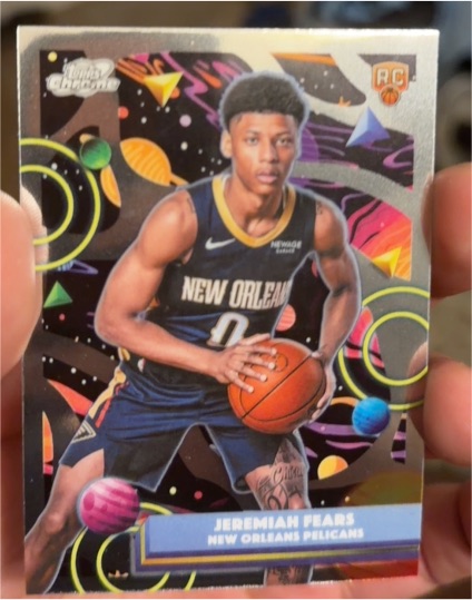 2025-26 Topps Cosmic Chrome #49 Jeremiah Fears — front