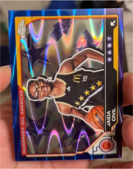 2025 Topps Chrome McDonald's All American #58 Jaida Civil — front