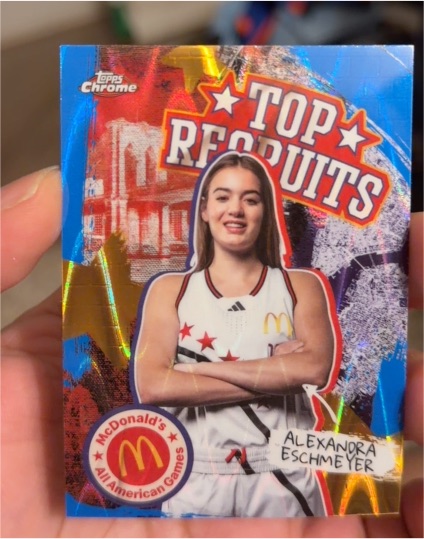 2025 Topps Chrome McDonald's #TP-30 Alexandra Eschmeyer — front