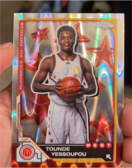 2025 Topps Chrome McDonald's All-American #15 Tounde Yessoufou West — front