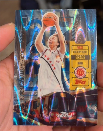 2025 Topps Chrome McDonald's All American #HR-36 Grace Knox — front