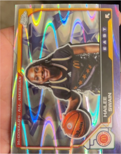 2025 Topps Chrome McDonald's All American #57 Hailee Swain East — front