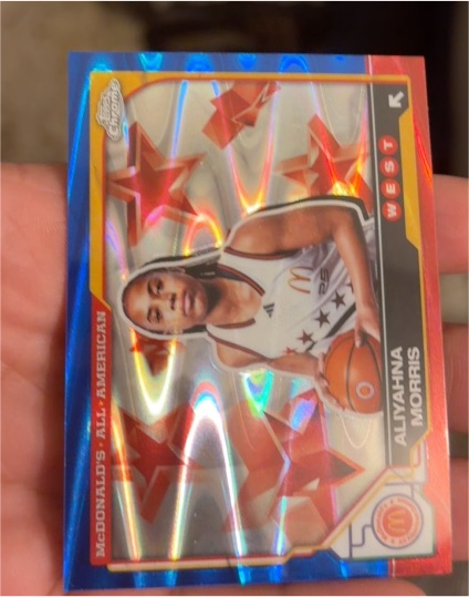 2025 Topps Chrome McDonald's All American #69 Aliyahna Morris — front