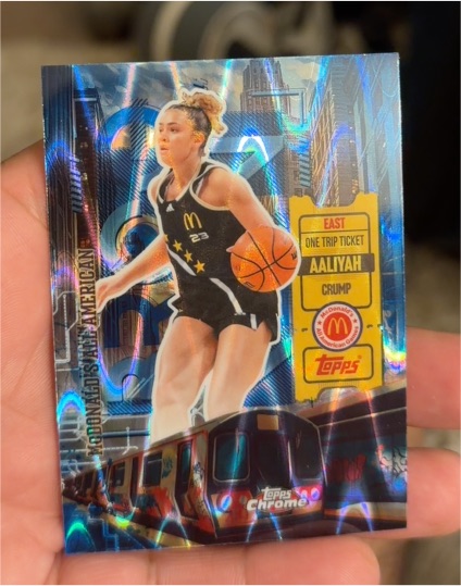 2025 Topps Chrome McDonald's All American #HR-16 Aaliyah Crump — front