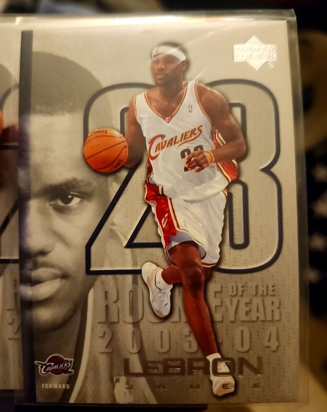 2005 Upper Deck #LJ38 LeBron James — front