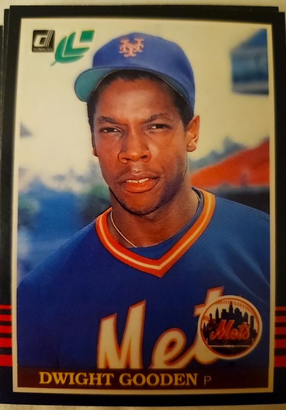 1985 Donruss #190 Dwight Gooden — front