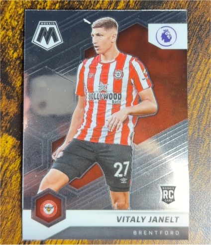 2021-22 Panini Mosaic Premier League #79 Vitaly Janelt — front