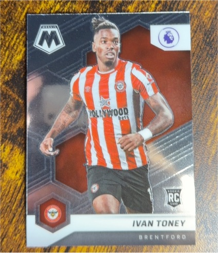 2021-22 Panini Mosaic Premier League #74 Ivan Toney — front