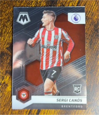 2021-22 Panini Mosaic Premier League #78 Sergi Canós — front